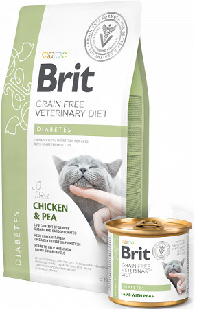 Brit VD Cat GF Diabetes 5 kg