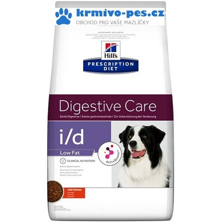 Hill's Prescription Diet Canine i/d Low Fat s ActivBiome+ Dry 12kg