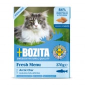 Bozita Cat Sterilised kousky v omáčce s rybou Siven arktický, tetrapak 370g