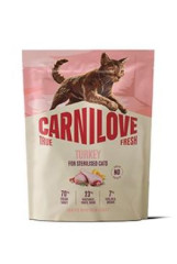 Carnilove Cat True Fresh Dry Turkey Sterilised Adult 400g
