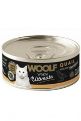 WOOLF Wildcat Ultimate konzerva Quail pate 85g