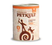 PETKULT dog konzerva Adult 800g krůta