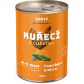 Louie konzerva pro psy kuřecí s cuketou 400g