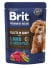 Brit Premium Dog Fillets Gravy Lamb&Green Peas 85g