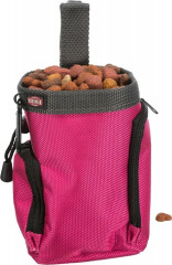 Dog Activity Baggy Snack 2v1, pamlskovník+sáčky na trus 2v1 10×13cm - růžovošedý