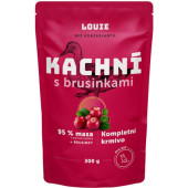 Louie kapsa pro psy kachní s brusinkami 300g