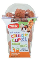 Pochoutka CRUNCHYCUP XL mrkev 110g Zolux