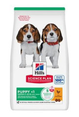 Hill's Science Plan granule pro štěňata středně velkých plemen s kuřecím 6 kg