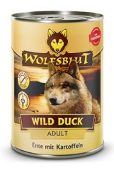Wolfsblut Dog Adult Wild Duck konzerva 395g