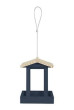 Krmítko venkovní FLORA 1 na semena dřevo modrá Zolux