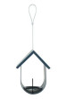 Krmítko venkovní BUDKA na loj.koule kov modrá Zolux