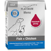 Platinum Dog Menu Fish + Chicken 90 g