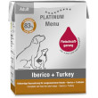 Platinum Dog Menu Iberico + Turkey 375g