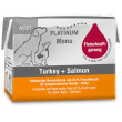 Platinum Dog Menu Turkey + Salmon 90g