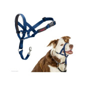 Ohlávka nylon Halti modrá vel. 4 - rotvajler, doga COA