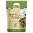 Araton Dog kapsička Junior Lamb/Rabbit 85g