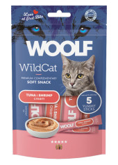 WOOLF WildCat Cream Regular Tuna&Shrimp 5x14g
