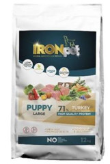 IRONpet Dog Puppy Large Turkey 12kg
