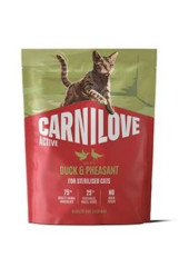 Carnilove Cat Active Dry Duck&Pheasant Sterilised Adult 400g