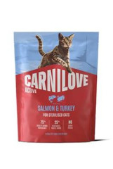 Carnilove Cat Active Dry Salmon&Turkey Sterilised Adult 400g