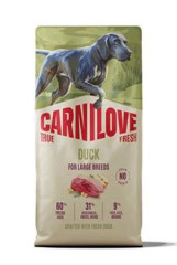 Carnilove Dog True Fresh Dry Duck Adult Large Breed 4kg