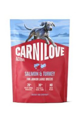 Carnilove Dog Active Dry Salmon&Turkey Junior Large Breed 1,5kg