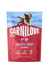 Carnilove Dog Active Dry Salmon&Turkey Puppies 1,5kg