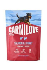 Carnilove Dog Active Dry Salmon&Turkey Adult Small Breed 1,50kg
