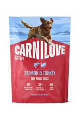 Carnilove Dog Active Dry Salmon&Turkey Adult ALL Breed 1,50kg