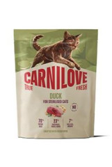 Carnilove Cat True Fresh Dry Duck Sterilised adult 400g