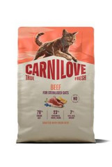 Carnilove Cat True Fresh Dry Beef SterilIsed adult 2kg