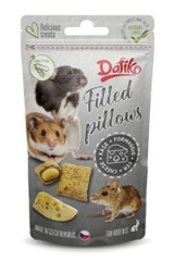 Dafiko plněné polštářky pro hlodavce sýr 40g