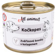 All Animals kočkopes Zvěřinové kousky s kolagenem 200g