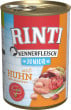 Rinti Dog Junior konzerva kuře 400g