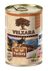 Velxara konzerva Paté Dog Adult Turkey 400g