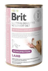 Brit VD Dog GF konzerva Mono Protein Hypoallergenic Lamb 400g