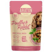 Araton Dog kapsička Adult Poultry/Rabbit 500g