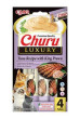 Inaba Churu Cat Luxury Tuna Recipe with King Prawn 4x14g