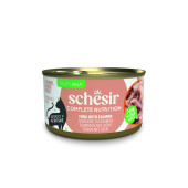 Schesir Cat konzerva Complete Nutrition Tuňák+losos želé 85g