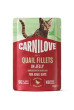 Carnilove Cat Pouch Jelly Quail+Dandelion 85g
