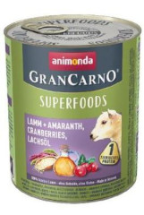 ANIMONDA GRANCARNO Superfoods jehněčí,amarant,brusinky,lososový olej 800g pro psy