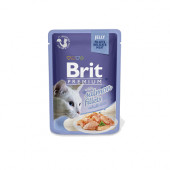 Brit Premium Cat Delicate Fillets in Jelly with Salmon 85g