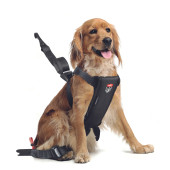 Postroj TRAVEL SAFE M Isofix černý Zolux