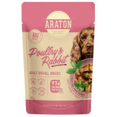 Araton Dog kapsička Adult Poultry/Rabbit 85 g