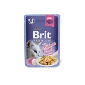 Brit Premium Cat Delicate Fillets in Jelly with Chicken 85g