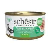 Schesir Cat konzerva Adult tuňák/mořské řasy 85g