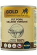 IRONpet Gold Dog Pork cut muscle konzerva 800g