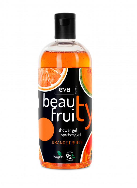 EVA NATURA Beauty Fruity sprchový gel Orange 400ml