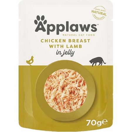 Applaws Cat kaps. kuře a jehněčí v želé 70 g