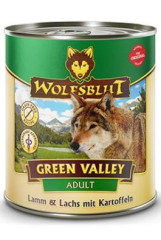 Wolfsblut Dog Adult Green Valley konzerva 800g